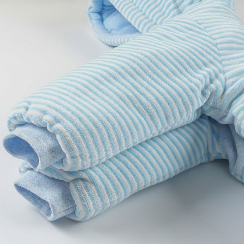 婴姿坊正品男女童夹棉加厚两件套新生宝宝单排扣连帽冬季保暖新品图片