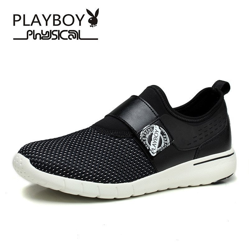 花花公子夏季男鞋子网布鞋透气运动鞋户外夏天网鞋男士休闲旅游鞋ds63034