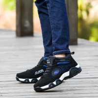 AO KAl E YU 男鞋秋冬中帮休闲运动鞋38男款跑步鞋2016新款青少年品牌跑鞋16大码鞋47 48 a267