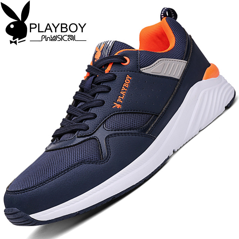 花花公子夏季男士运动鞋旅游男鞋跑步透气板鞋休闲网鞋户外鞋子男
