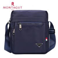 梦特娇男包 单肩 斜挎包新款潮帆布防水尼龙背包休闲运动牛津布包 2019新款 正品 学生礼物 新年礼物