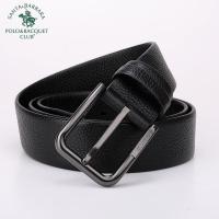 圣大保罗POLO皮带男士腰带针扣休闲头层牛皮正品裤带男 2019新款 正品 儿童节礼物 新年礼物