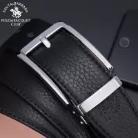 圣大保罗Polo皮带男士腰带针扣牛皮商务休闲裤带潮时尚韩版礼盒装 2019新款 正品 儿童节礼物 新年礼物