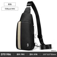 GOLF/高尔夫胸包男帆布单肩挎包潮流休闲男士包包单肩斜挎包背包 2019新款 正品 儿童节礼物 新年礼物