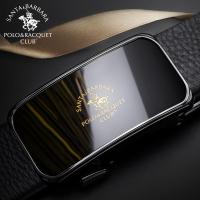 圣大保罗皮带男自动扣头层牛皮年轻人本命年红腰带鼠年 2019新款 正品 儿童节礼物 新年礼物