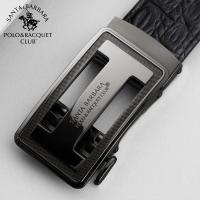 圣大保罗鳄鱼纹皮带男自动扣真牛皮本命年红腰带新年男友 2019新款 正品 儿童节礼物 新年礼物