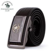 鲨鱼皮 圣大保罗polo 男士自动扣皮带腰带礼盒装高档送人礼品 2019新款 正品 儿童节礼物 新年礼物