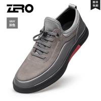 Zero零度休闲鞋男2020春夏新款磨砂皮男鞋日常系带轻便鞋子男新款 正品 学生礼物 新年礼物