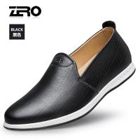 Zero零度休闲鞋男平底套脚皮鞋男鞋时尚百搭鞋子新款 正品 学生礼物 新年礼物