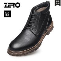 Zero零度中高帮工装鞋2020春季新款保暖英伦宽脚大头皮鞋男鞋新款 正品 学生礼物 新年礼物