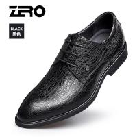 Zero零度商务休闲鞋男2020潮流鞋子头层牛皮时尚男鞋新款 正品 学生礼物 新年礼物
