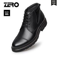 Zero零度马丁靴男2020春夏季新款男士休闲皮靴英伦时尚中高帮靴子新款 正品 学生礼物 新年礼物