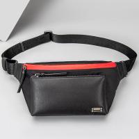 圣大保罗 植鞣腰包男胸包潮流时尚斜挎男包小休闲手机包个性新款新款 正品 学生礼物 新年礼物