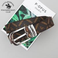 圣大保罗时尚印花老花针扣皮带女细牛仔裤简约百搭复古2020新款新款 正品 学生礼物 新年礼物