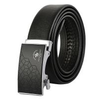 圣大保罗polo皮带男自动扣正品男士正装裤腰带礼盒装2019新款新款 正品 学生礼物 新年礼物