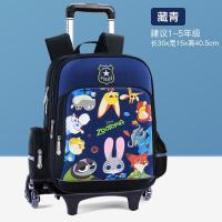 迪士尼儿童拉杆书包女小学生1-3年级拉杆箱男童女童手拉背包男孩新款 正品 儿童节礼物 新年礼物