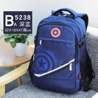 迪士尼书包小学生书包男孩4/5/6小学生四五六高年级美国队长背包初中预备班男童休闲双肩背包潮出行旅游背包新款 正品 儿童