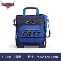 长风环球迪士尼汽车中小学生1-3年级男孩单肩书包休闲包斜挎包补习袋斜背包手拎包兴趣班课外辅导班资料袋新款 正品 儿童节礼