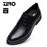 Zero零度皮鞋男秋季头层牛皮男鞋商务正装鞋男系带婚鞋西装鞋新款 正品 情人节礼物 新年礼物