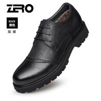 Zero零度休闲皮鞋男春季新款商务休闲鞋英伦厚底户外大头鞋子新款 正品 情人节礼物 新年礼物