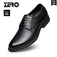 Zero零度皮鞋男春夏英伦商务正装鞋韩版男士婚鞋休闲德比鞋子新款 正品 情人节礼物 新年礼物