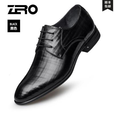 Zero零度男鞋商务正装皮鞋2020春季新款男士英伦韩版德比鞋子新款 正品 情人节礼物 新年礼物
