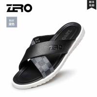 Zero零度拖鞋男2020夏季新款个性男士室外休闲外穿防滑一字拖新款 正品 情人节礼物 新年礼物