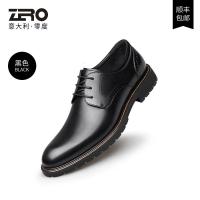 Zero零度商务正装皮鞋男2020秋季新款潮男士休闲西装鞋男鞋新款 正品 情人节礼物 新年礼物