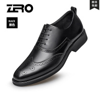 Zero零度布洛克花男鞋韩版潮英伦2020春季男士休闲商务正装皮鞋新款 正品 情人节礼物 新年礼物