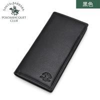圣大保罗polo头层鹿皮男士钱包多卡位商务钱夹男皮夹正品新款 正品 情人节礼物 新年礼物