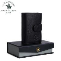 圣大保罗 头层牛皮男士卡包多卡位搭扣卡片夹银行卡套卡片夹新款 正品 情人节礼物 新年礼物