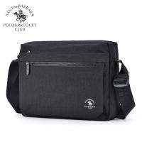 圣大保罗男包休闲单肩斜挎包帆布大容量简约轻便斜肩背包运动新款 正品 情人节礼物 新年礼物