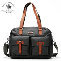 圣大保罗男士单肩斜跨包帆布休闲大容量旅行包牛津布时尚男包新款 正品 情人节礼物 新年礼物
