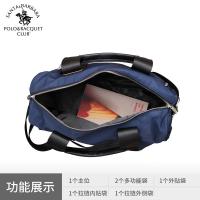 圣大保罗 男士手提旅行包袋单肩时尚防水尼龙布行李包大2020新款新款 正品 情人节礼物 新年礼物