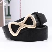 圣大保罗皮带女 牛仔裤百搭装饰配裙子宽ins风牛皮女士腰带新款 正品 情人节礼物 新年礼物