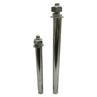 帮客材配 安居士 膨胀螺丝 材质:碳钢 规格:10*150mm 钻头14  1.3元/颗 500颗/件 单件销售