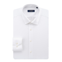 培罗蒙/baromon长袖衬衫男白色寸衫修身正装免烫衬衣新品男装衬衫培羅蒙19001
