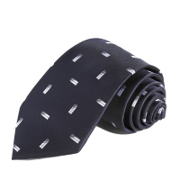 培罗蒙/baromon正装领带男士上班领带气质商务藏青色手打领带男士高档商务窄领带培羅蒙ELD7129