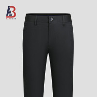 培罗蒙(Baromon)春款男士工装裤百搭藏青色西裤修身商务休闲裤EDKB21701