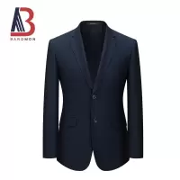 培罗蒙/baromon商务休闲西服男藏青色单西便西外套男士西服上衣5321