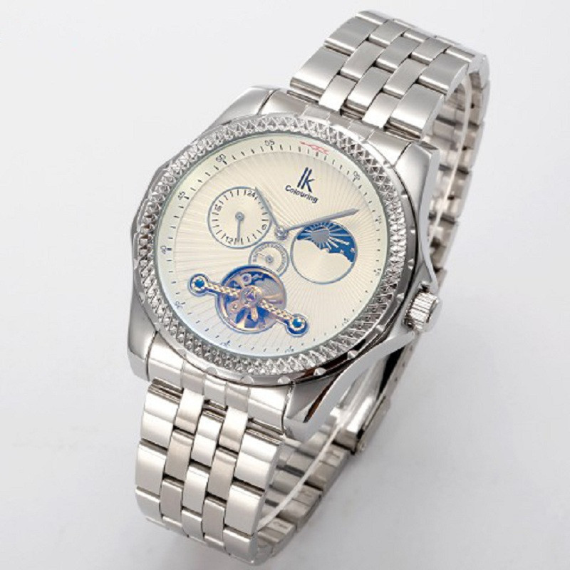 阿帕琦(ik colouring)男士手表机械表 变色镜面全运动休闲时尚机械