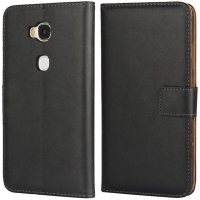 iCoverCase 华为 荣耀5X 手机壳平纹真皮防摔翻盖式手机套适用于KIW-TL00/畅玩5x/KIW-TL00H