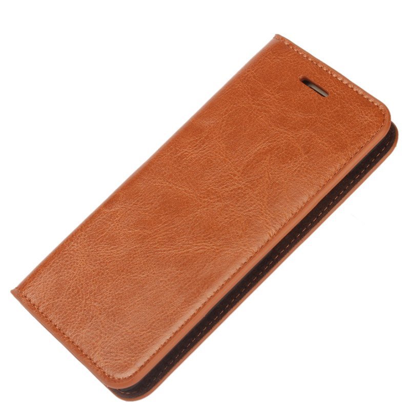 iCoverCase iPhone6/6s 疯马纹油边真皮防摔翻盖式手机套适用于苹果6/6s 4.7寸5.5寸