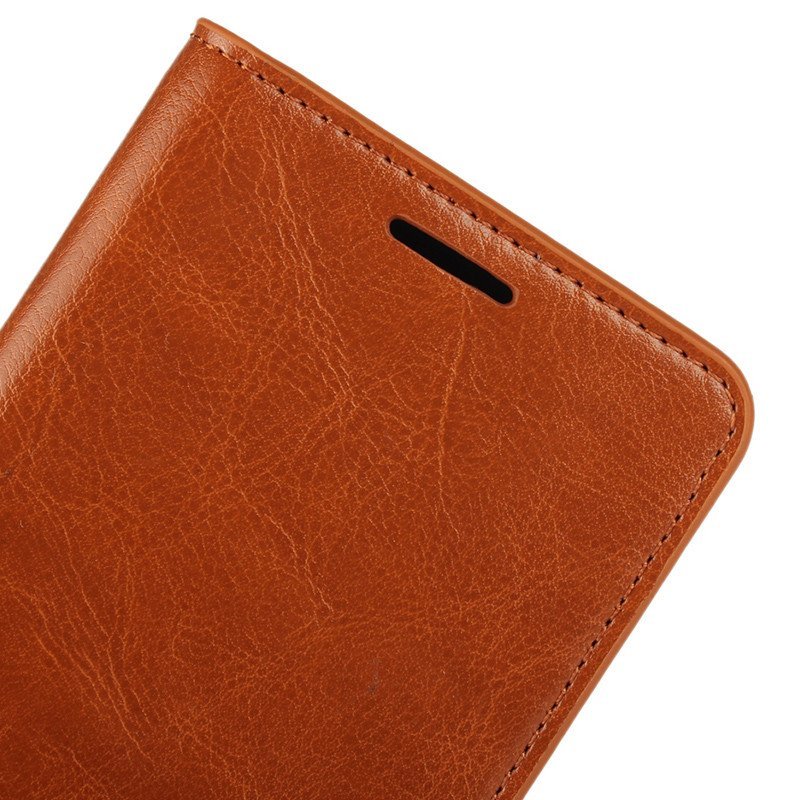 iCoverCase iPhone6/6s 疯马纹油边真皮防摔翻盖式手机套适用于苹果6/6s 4.7寸5.5寸