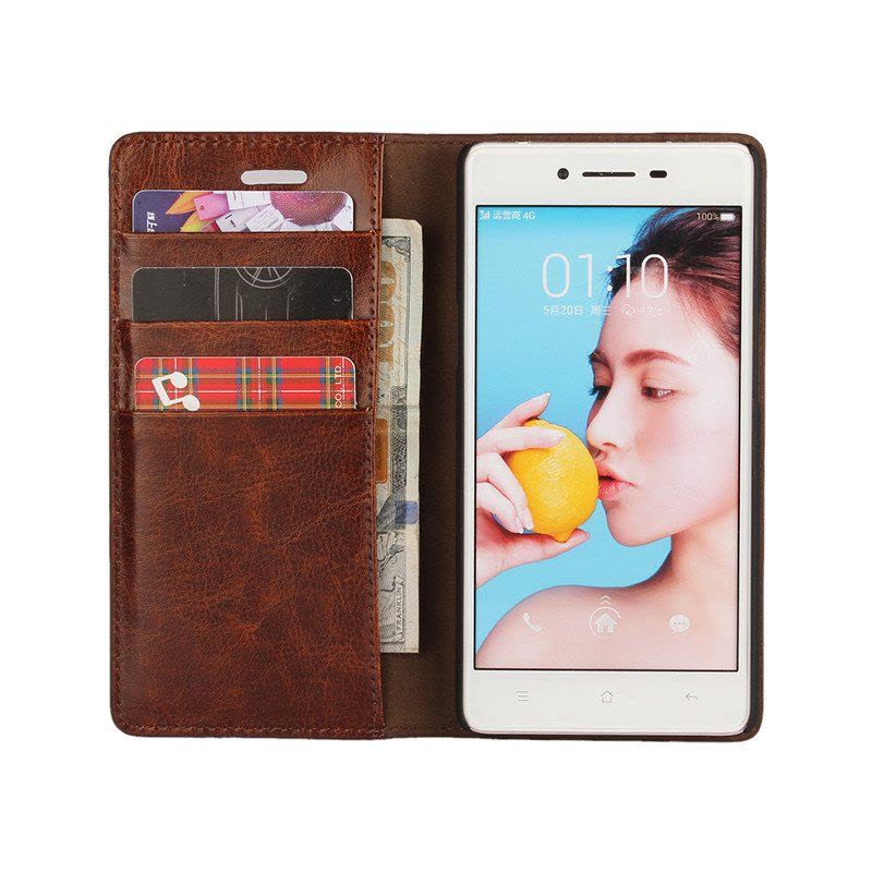 iCoverCase oppo r7 手机壳手机套真皮保护壳 适用于oppo r7图片