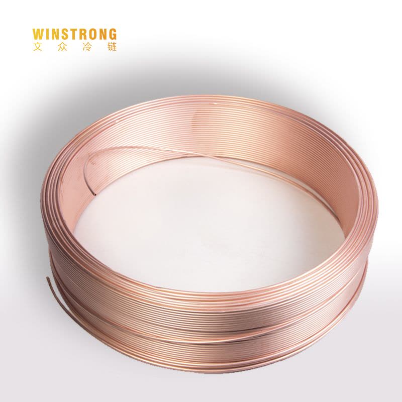 帮客材配 上海飞轮中央空调铜管（外径19.1mm；壁厚1.0mm）挂牌68元/公斤（整盘大概120公斤）图片