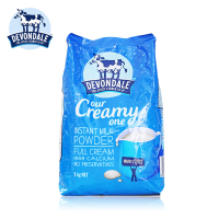 澳洲进口 3袋价 DEVONDALE 德运 全脂奶粉 儿童 牛奶粉 成人奶粉 1000g/袋