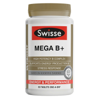 澳洲直邮 假一赔十 Swisse 维生素B族 片剂 60片瓶装 B2 澳洲药房现采