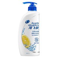 海飞丝 去屑洗发水清爽去油型750ml(男女通用 洗发露 新老包装随机发放)