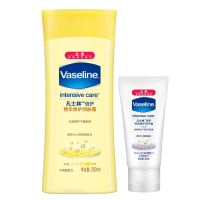 VASELINE凡士林倍护精华修护润肤露200ml+特润清香护手霜50ml